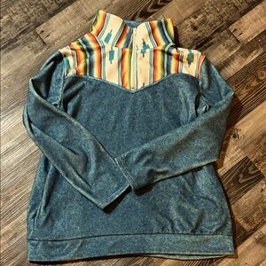 L&B Blue and Tan Apparel